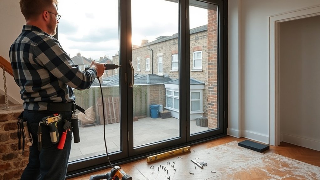 Aluminium Door Installation Golders Green