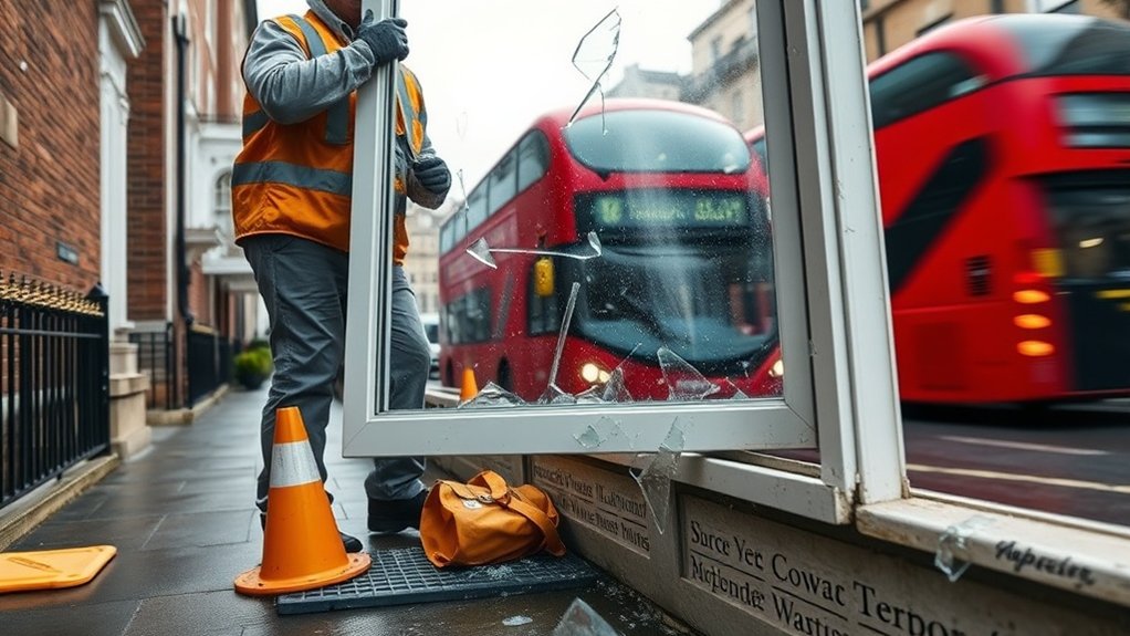 Broken Glass Replacement Golders Green