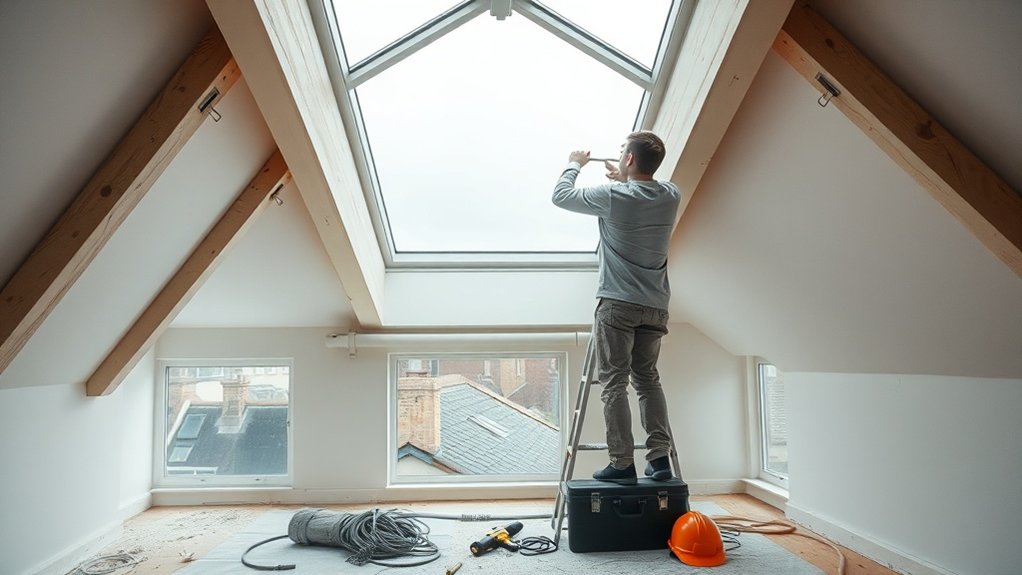 Electric Skylight Installation Golders Green