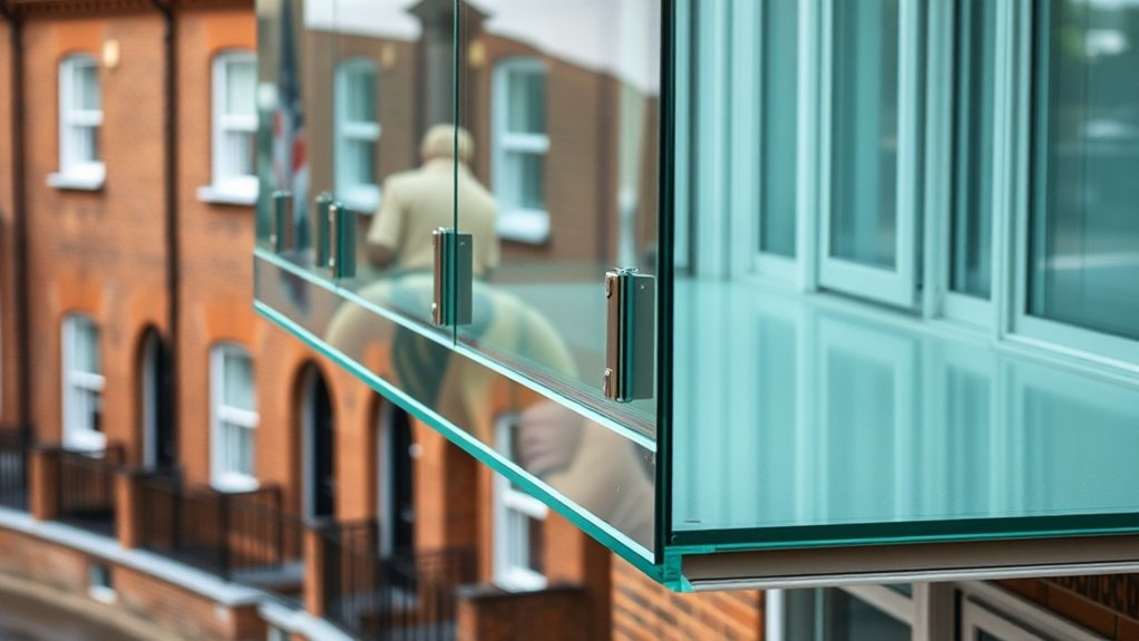 Glass Balcony Installation Golders Green