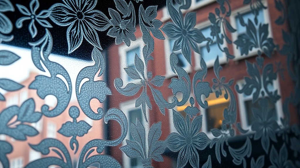 Patterned Decorative Glass Golders Green