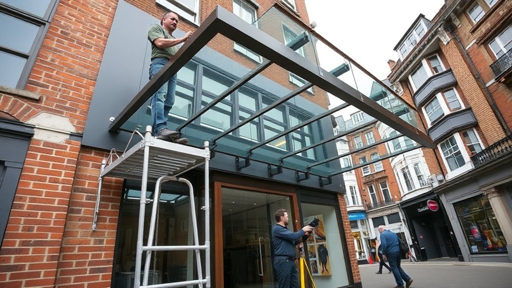 Shopfront Canopy Golders Green