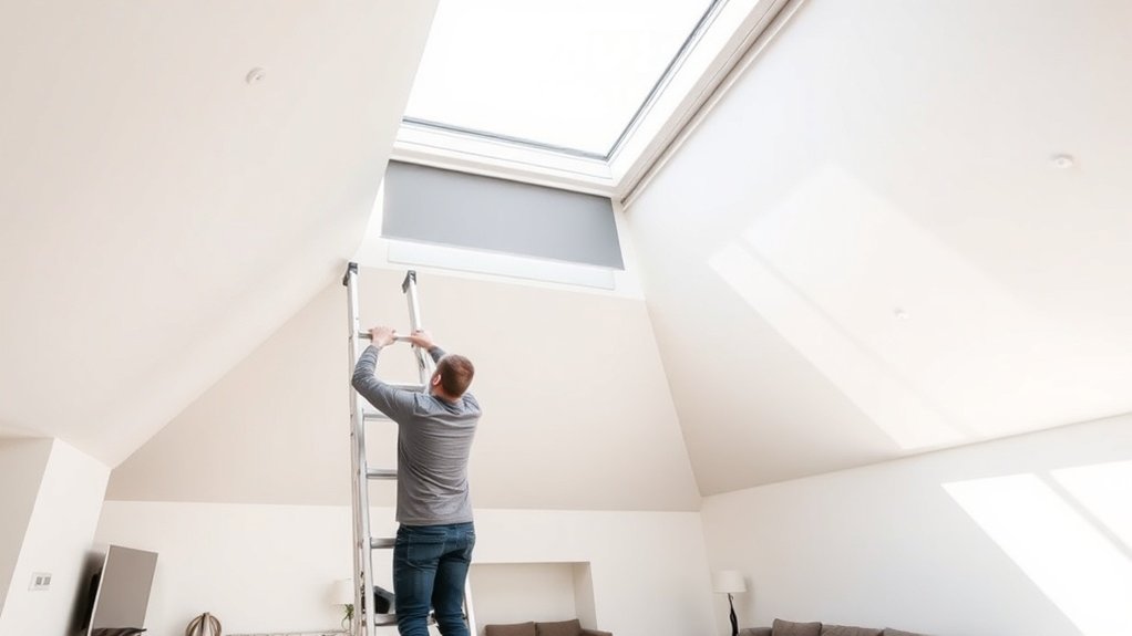 Skylight Blinds Installation Golders Green