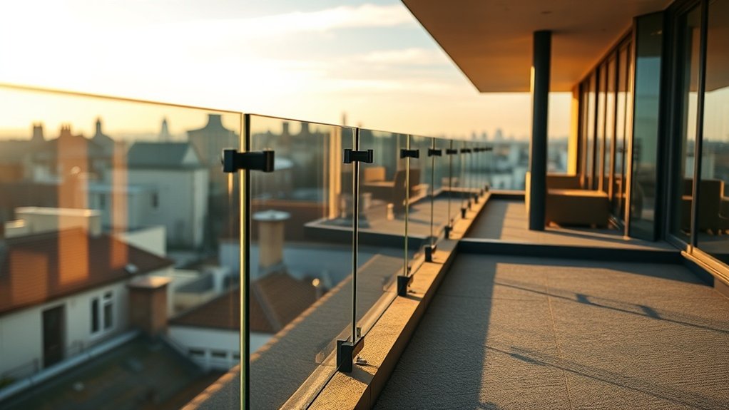 Terrace Glass Balustrades Golders Green