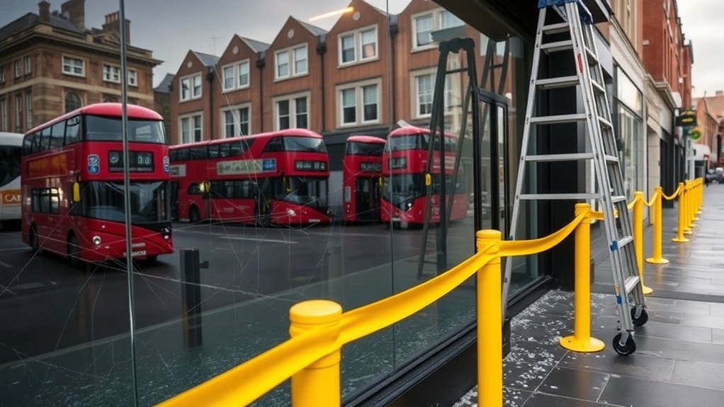 Vandalism Glass Repair Golders Green
